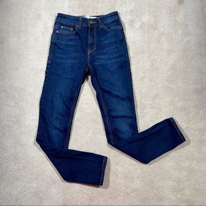 New Look Skinny Stretch Jeans Blue Denim 28